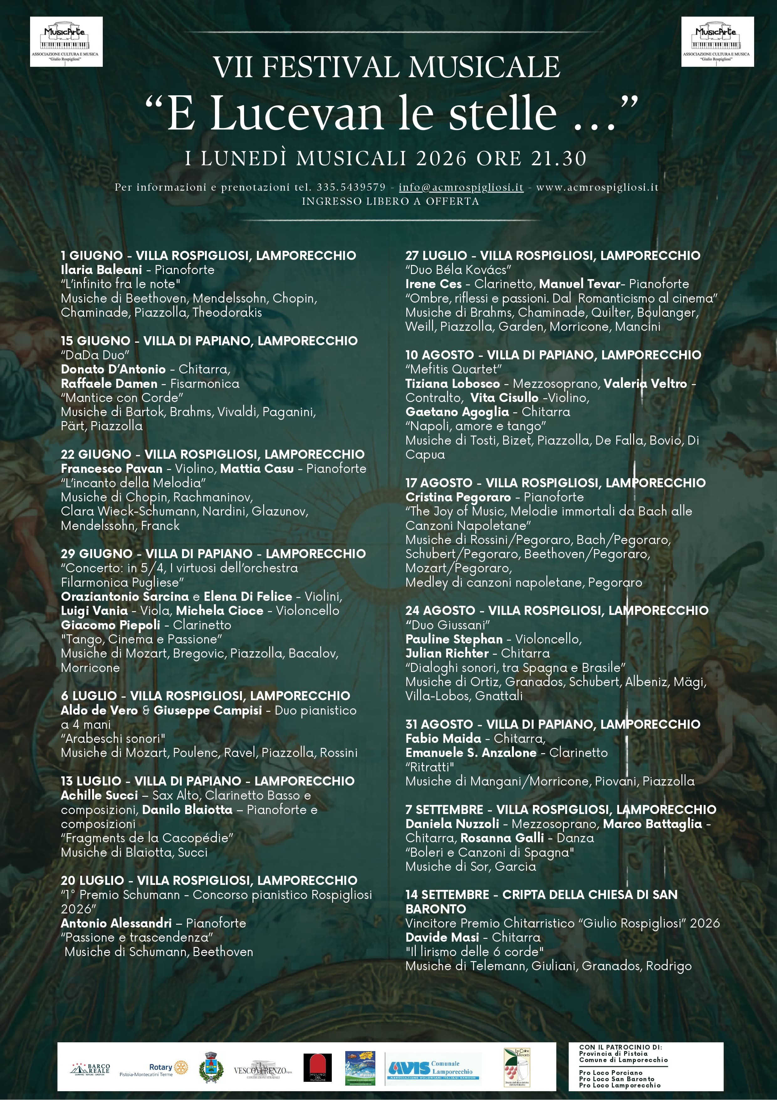 concorso 2026