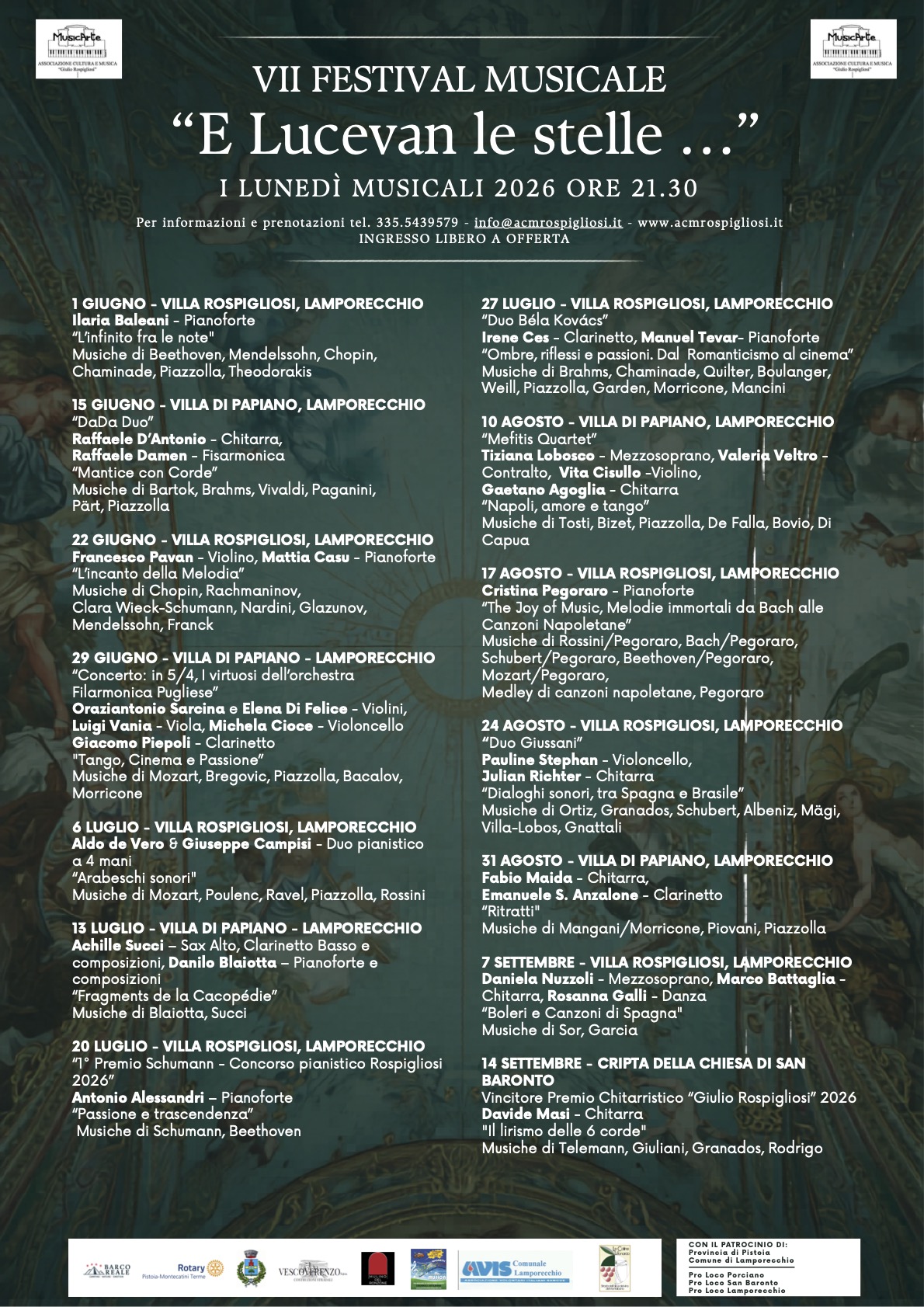concorso 2026